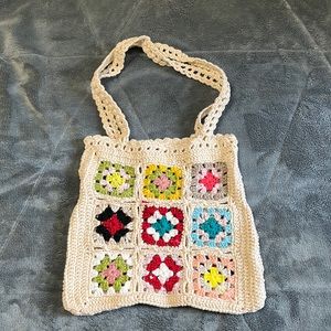 Handmade Crochet Tote Bag